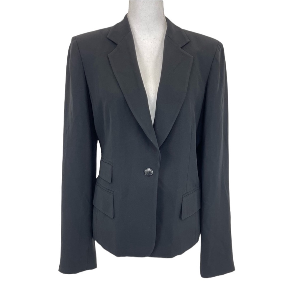 Emanuel Ungaro Crepe Jacket 12 Black